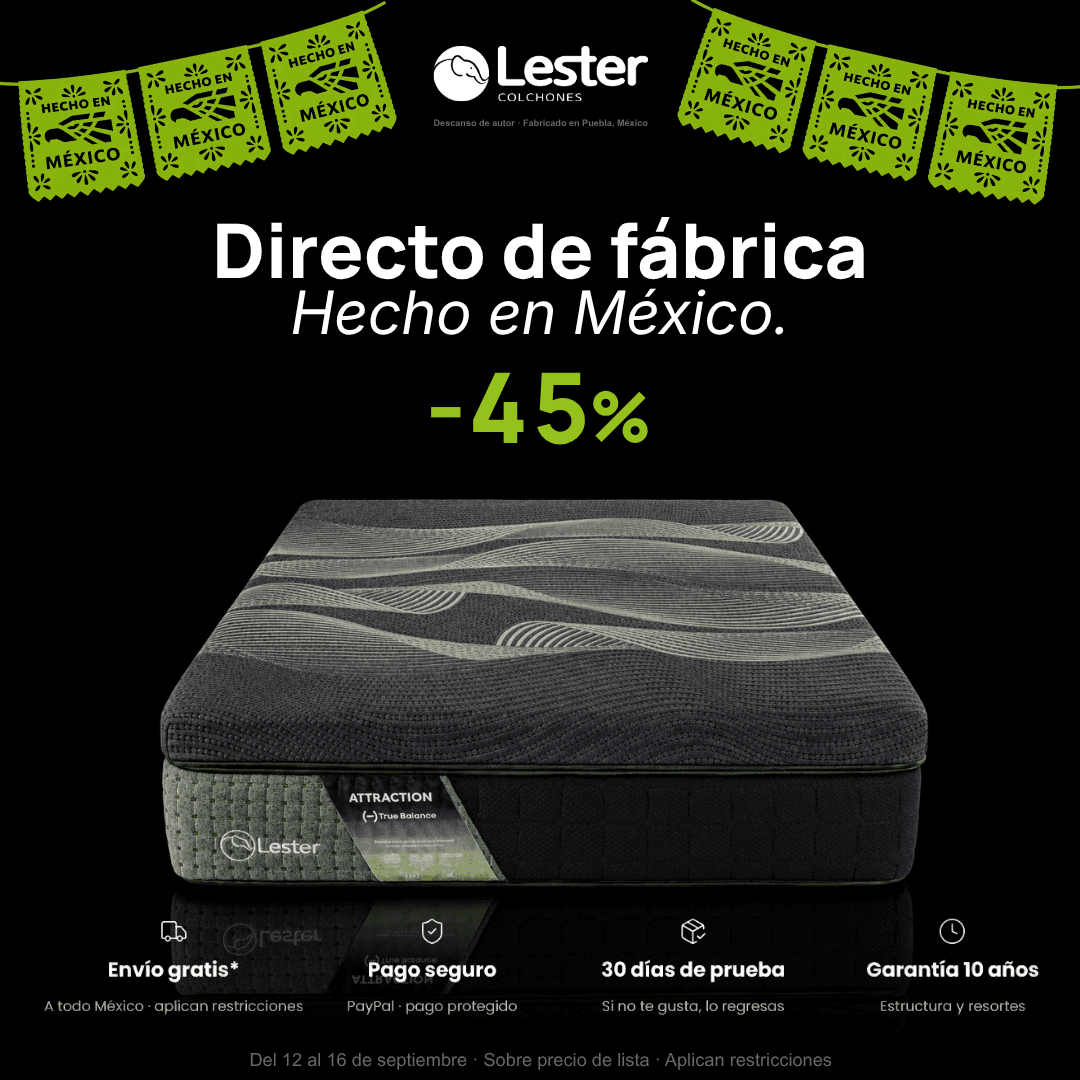 Promoción de temporada Lester Colchones